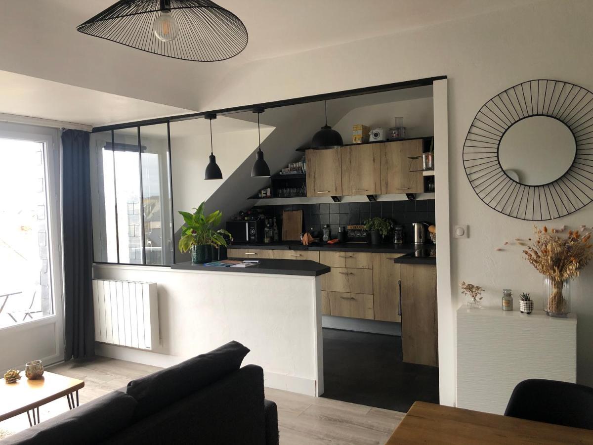 Joli T2 Avec Balcon, Calme & Vue Sur Intra Muros Saint-Malo Kültér fotó